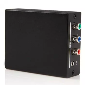 Konverteris iš komponentinio vaizdo į HDMI su garsu, StarTech.com, juodas, 1080p