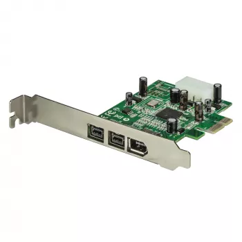StarTech.com 3 prievadų 2b 1a 1394 PCI Express FireWire kortelė