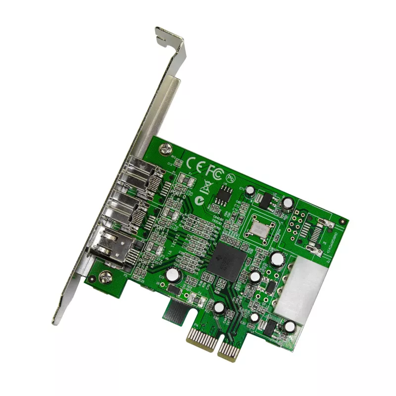 StarTech.com 3 prievadų 2b 1a 1394 PCI Express FireWire kortelė