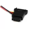 StarTech.com SATA į LP4 maitinimo adapterio laidas su 2 papildomais LP4