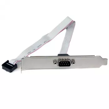 StarTech.com 16 colių (40 cm) 9 kontaktų RS-232 vyriškas nuoseklus prie 10 kontaktų pagrindinės plokštės lizdo adapteris