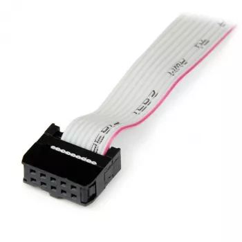 StarTech.com 16 colių (40 cm) 9 kontaktų RS-232 vyriškas nuoseklus prie 10 kontaktų pagrindinės plokštės lizdo adapteris