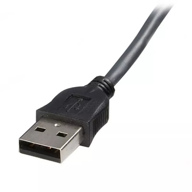 StarTech.com itin plonas USB VGA 2-in-1 KVM laidas, 1,8 m, juodas
