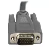 StarTech.com itin plonas USB VGA 2-in-1 KVM laidas, 1,8 m, juodas