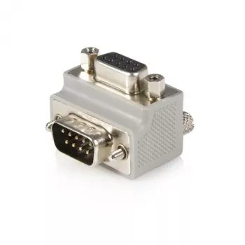 StarTech.com Right Angle DB9 į DB9 nuosekliojo kabelio adapteris 2 tipas - M/M