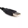StarTech.com 10 pėdų USB į lygiagretų spausdintuvo adapteris - M/M, juodas, Centronics, USB Type-A, 30,5 m, Vyriškas/Vyriškas, CE, RoHS
