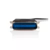 StarTech.com 10 pėdų USB į lygiagretų spausdintuvo adapteris - M/M, juodas, Centronics, USB Type-A, 30,5 m, Vyriškas/Vyriškas, CE, RoHS