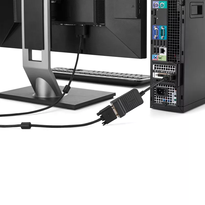 StarTech.com DisplayPort į VGA adapteris - aktyvus keitiklis, 1080p, tvirtas, su fiksavimo jungtimi