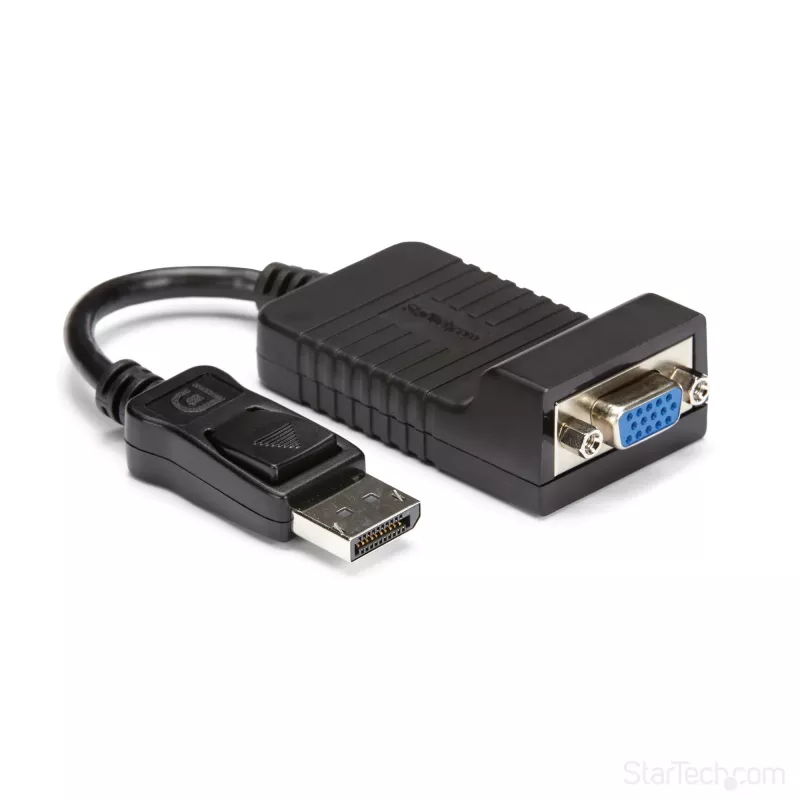 StarTech.com DisplayPort į VGA adapteris - aktyvus keitiklis, 1080p, tvirtas, su fiksavimo jungtimi