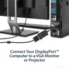 StarTech.com DisplayPort į VGA adapteris - aktyvus keitiklis, 1080p, tvirtas, su fiksavimo jungtimi