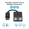 StarTech.com DisplayPort į VGA adapteris - aktyvus keitiklis, 1080p, tvirtas, su fiksavimo jungtimi