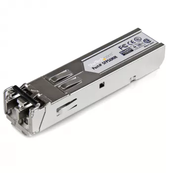 StarTech.com MSA Uncoded SFP modulis – 1000BASE-SX – 1GbE daugiamodis šviesolaidinis siųstuvas-imtuvas – 1GE Gigabit Ethernet SFP – LC 550 m – 850 nm – DDM