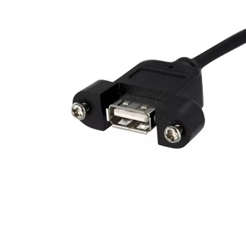 StarTech.com 1 pėdos USB laidas skydelio montavimui - USB A prie pagrindinės plokštės lizdo laidas M/M