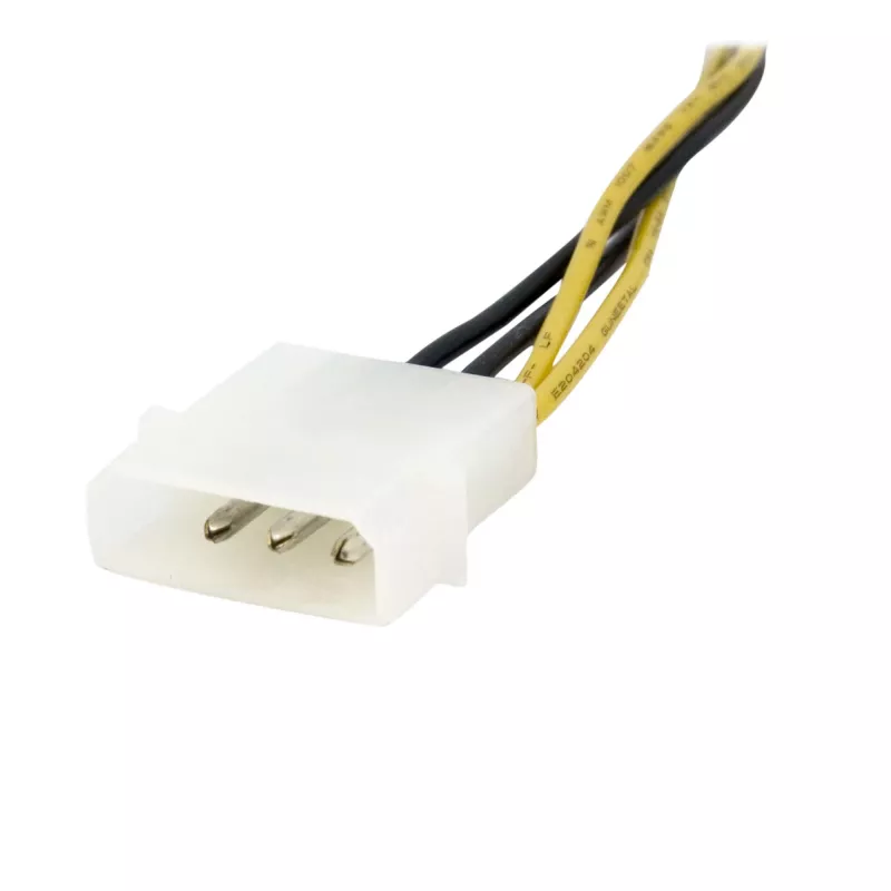 StarTech.com 6 colių 4 kontaktų į 8 kontaktų EPS maitinimo adapteris su LP4 - F/M