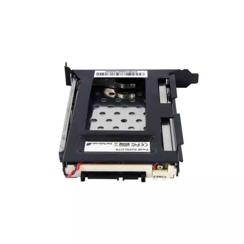 StarTech.com S25SLOTR 2,5 colio SATA išimamas kietojo disko lizdas PCI išplėtimo lizdui