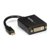 StarTech.com Mini DisplayPort į DVI adapteris - Mini DP į DVI-D keitiklis - 1080p vaizdo perdavimas - VESA sertifikuotas - mDP arba Thunderbolt 1/2 Mac/PC prie DVI monitoriaus - mDP 1.2 į DVI Single-Link kabeliukas