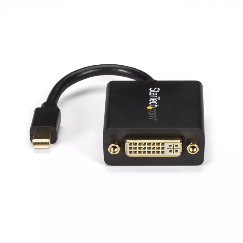 StarTech.com Mini DisplayPort į DVI adapteris - Mini DP į DVI-D keitiklis - 1080p vaizdo perdavimas - VESA sertifikuotas - mDP arba Thunderbolt 1/2 Mac/PC prie DVI monitoriaus - mDP 1.2 į DVI Single-Link kabeliukas