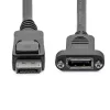 StarTech.com 0,91 m Panelinis DisplayPort laidas - 4K x 2K - DisplayPort 1.2 ilginimo laidas vyriškas į moterišką - DP vaizdo prailgintuvas su paneliniu DP jungtuku - DP monitoriaus laidas