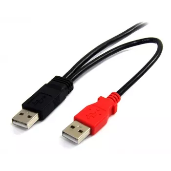 StarTech.com USB Y laidas 1,8 m USB-A į Mini-B išoriniam kietajam diskui