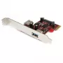 StarTech.com PCI Express USB 3.0 kortelė su 2 prievadais (1 vidinis, 1 išorinis) ir UASP palaikymu