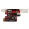 StarTech.com PCI Express USB 3.0 kortelė su 2 prievadais (1 vidinis, 1 išorinis) ir UASP palaikymu