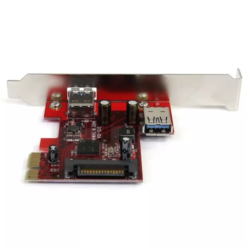 StarTech.com PCI Express USB 3.0 kortelė su 2 prievadais (1 vidinis, 1 išorinis) ir UASP palaikymu