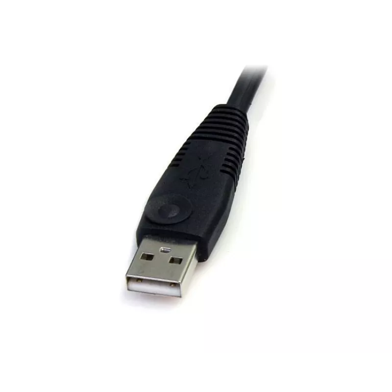 StarTech.com 6 pėdų 4-in-1 USB DisplayPort KVM perjungimo kabelis su garsu ir mikrofonu