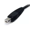 StarTech.com 6 pėdų 4-in-1 USB DisplayPort KVM perjungimo kabelis su garsu ir mikrofonu