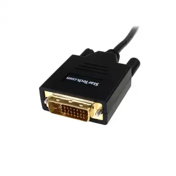 StarTech.com 1,8 m Mini DisplayPort į DVI laidas - Mini DP į DVI adapteris - 1080p vaizdas - Pasyvus mDP į DVI-D Single Link, mDP ar Thunderbolt 1/2 Mac/PC prie DVI monitoriaus