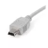 StarTech.com 6 colių Mini USB 2.0 laidas – A į Mini B, 0,152 m, USB A, Mini-USB B, USB 2.0, Kištukas/Kištukas, Pilka