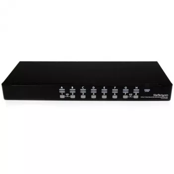 StarTech.com 16 prievadų 1U stelažinis USB KVM jungiklio rinkinys su OSD ir kabeliais