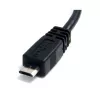 StarTech.com 6 colių Micro USB laidas - A į Micro B, 0,1524 m, USB A, Micro-USB B, vyriškas/vyriškas, 0,48 Gbit/s, juoda