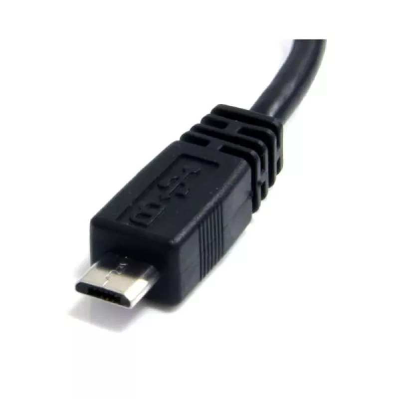 StarTech.com 6 colių Micro USB laidas - A į Micro B, 0,1524 m, USB A, Micro-USB B, vyriškas/vyriškas, 0,48 Gbit/s, juoda