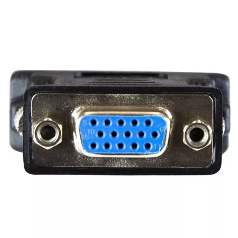 StarTech.com DVI į VGA adapteris - juodas - M/F, DVI-I, VGA, juodas