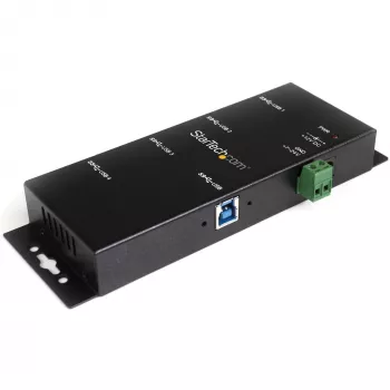 StarTech.com 4 prievadų pramoninis USB 3.0 šakotuvas su ESD apsauga