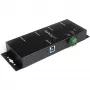 StarTech.com 4 prievadų pramoninis USB 3.0 šakotuvas su ESD apsauga
