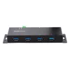 StarTech.com 4 prievadų pramoninis USB 3.0 šakotuvas su ESD apsauga