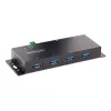 StarTech.com 4 prievadų pramoninis USB 3.0 šakotuvas su ESD apsauga