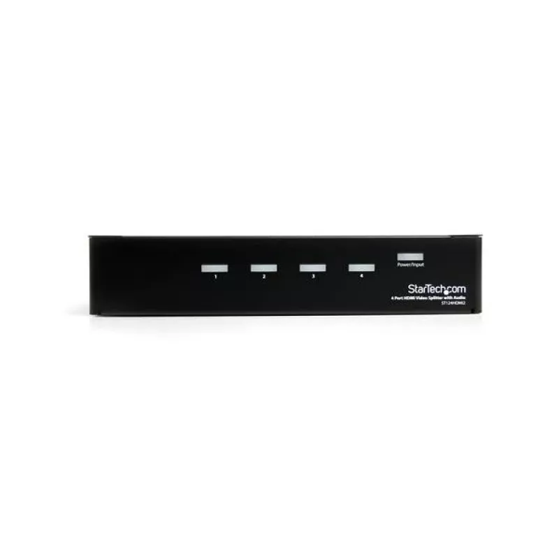 StarTech.com 4 prievadų HDMI skirstytuvas ir signalo stiprintuvas