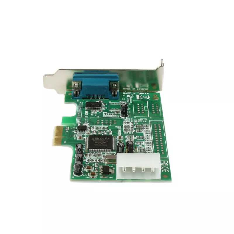 StarTech.com 1 prievado PCI Express RS232 nuosekliojo prievado adapterio kortelė - PCIe RS232 nuosekliojo valdiklio kortelė - PCIe į RS232 DB9 - 16550 UART - žemo profilio plėtinio kortelė - Windows ir Linux