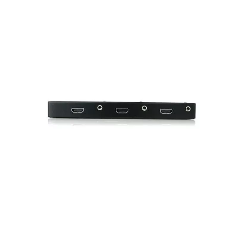 StarTech.com 2 prievadų HDMI skirstytuvas ir signalo stiprintuvas, HDMI, 2x HDMI, 1920 x 1200 pikselių, Juoda, Plienas, 15 m