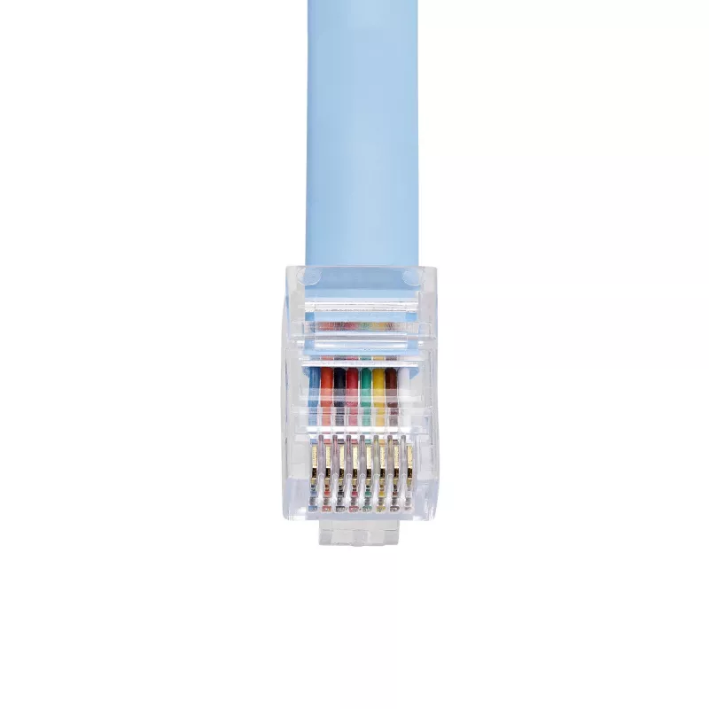 StarTech.com 6 pėdų Cisco konsolės apverstas kabelis - RJ45 vyriškas/vyriškas, 1,8 m, RJ-45, RJ-45, mėlyna