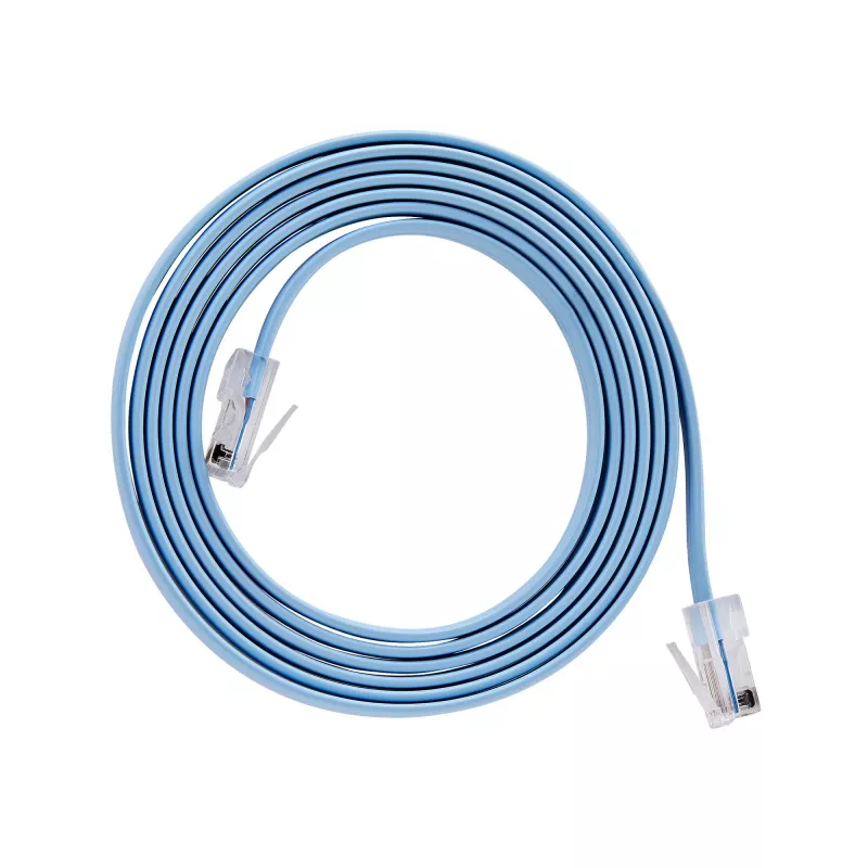 StarTech.com 6 pėdų Cisco konsolės apverstas kabelis - RJ45 vyriškas/vyriškas, 1,8 m, RJ-45, RJ-45, mėlyna