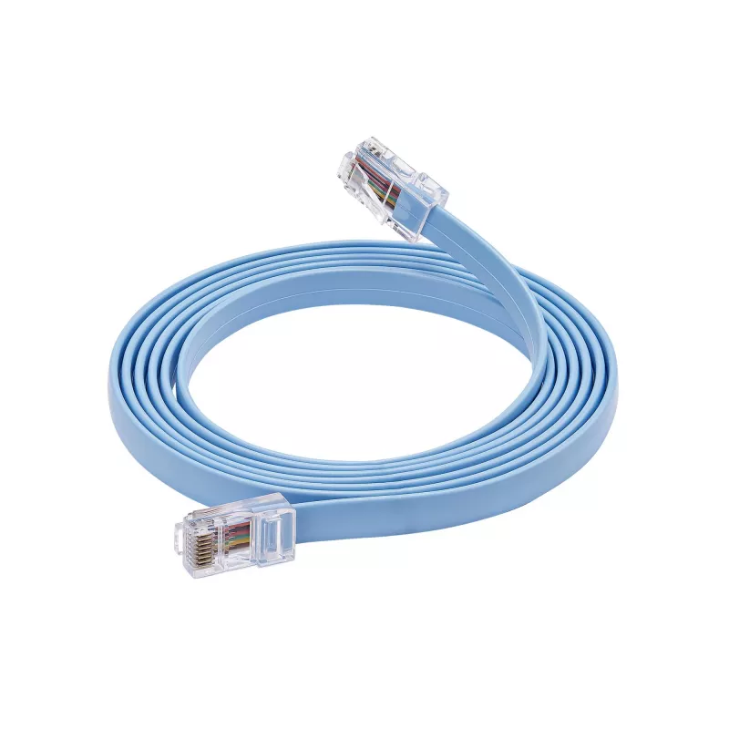 StarTech.com 6 pėdų Cisco konsolės apverstas kabelis - RJ45 vyriškas/vyriškas, 1,8 m, RJ-45, RJ-45, mėlyna