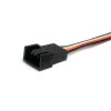 StarTech.com 12 colių 4 kontaktų ventiliatoriaus maitinimo šakotuvas F/M, Molex (4 kontaktų), Molex (4 kontaktų), 0,31 m, vyriškas, moteriškas, įvairiaspalvis