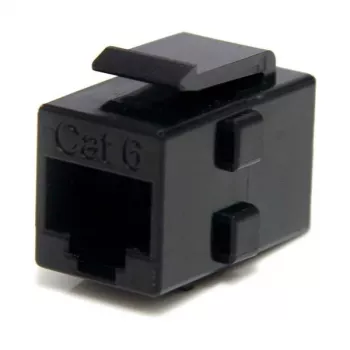 StarTech.com Cat6 RJ45 Kištukinė jungtis tinklui – F/F, juoda