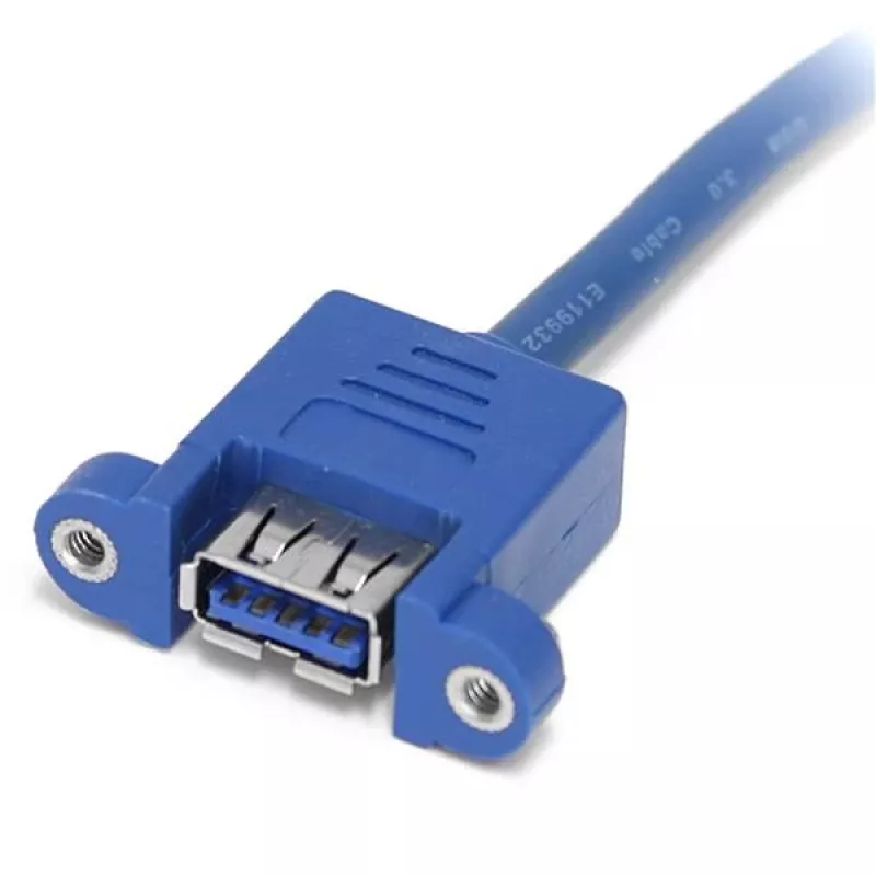 StarTech.com 2 prievadų USB 3.0 laidas montavimui skydelyje - USB A prie pagrindinės plokštės F/F