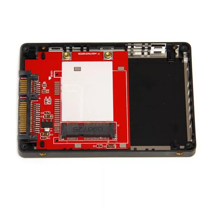 StarTech.com 2,5 colio SATA į Mini SATA SSD adapterio korpusas, sidabrinis