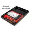 StarTech.com 2,5 colio SATA į Mini SATA SSD adapterio korpusas, sidabrinis