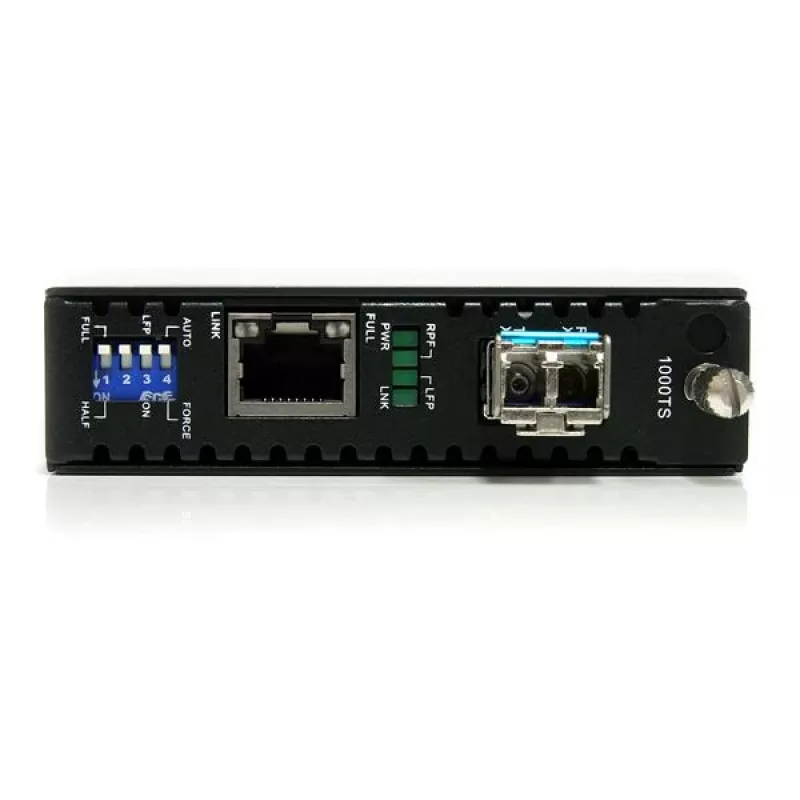 StarTech.com ET1000S40LC2 Gigabit vienmodis šviesolaidinis medijos keitiklis LC 40 km